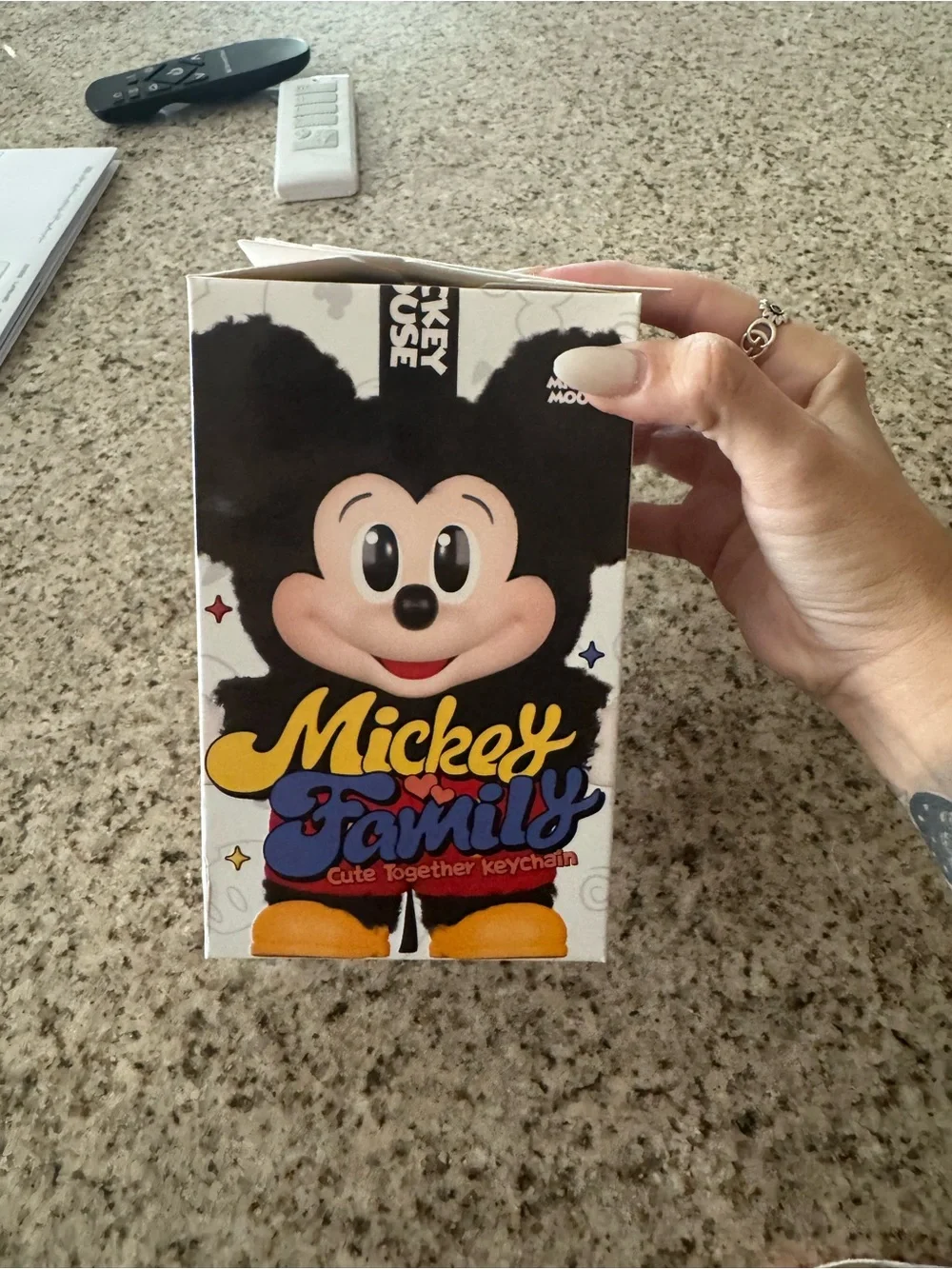 Disney Goofy Plush Keychain - Black & Orange Outfit